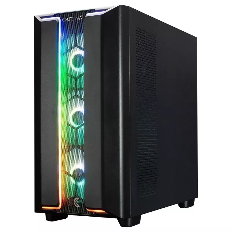 Captiva Advanced Gaming R98-741 PC de secretária gaming Ryzen 7 5700X RTX 5060 Ti 16GB