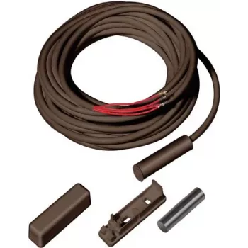 Sensor de contacto magnético com fio ABUS MK1010B, castanho