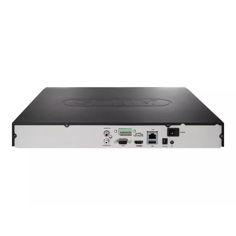 Gravador de vídeo em rede ABUS NVR10010 5 canais, 8MP, H.265+, 1 SATA até 6TB, HDMI 4K, Gigabit LAN