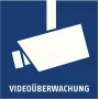 Autocolante de aviso de videovigilância ABUS AU1500 90 x 90 mm