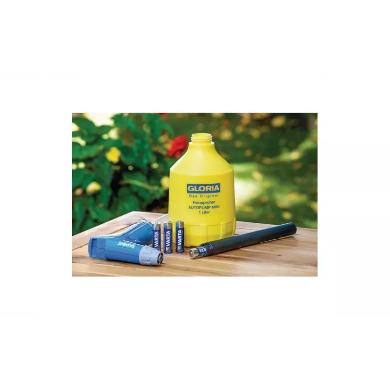 Pulverizador fino Autopump Mini elétrico para plantas Gloria 1L 000950.0000