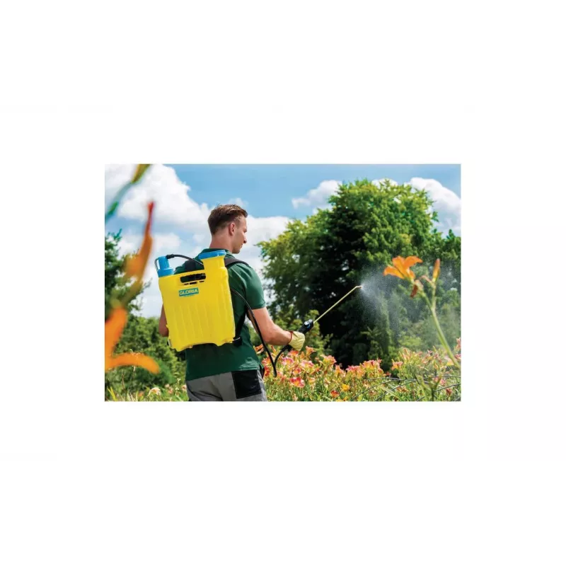 Pulverizador de pressão Gloria Hobby 1200 1,25 L branco/verde 000056.0000
