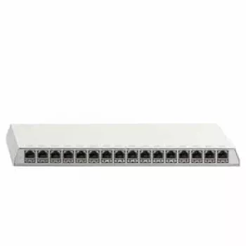 Patch Panel Rutenbeck PP-Cat.6A 24 portas blindado 1U 23611116