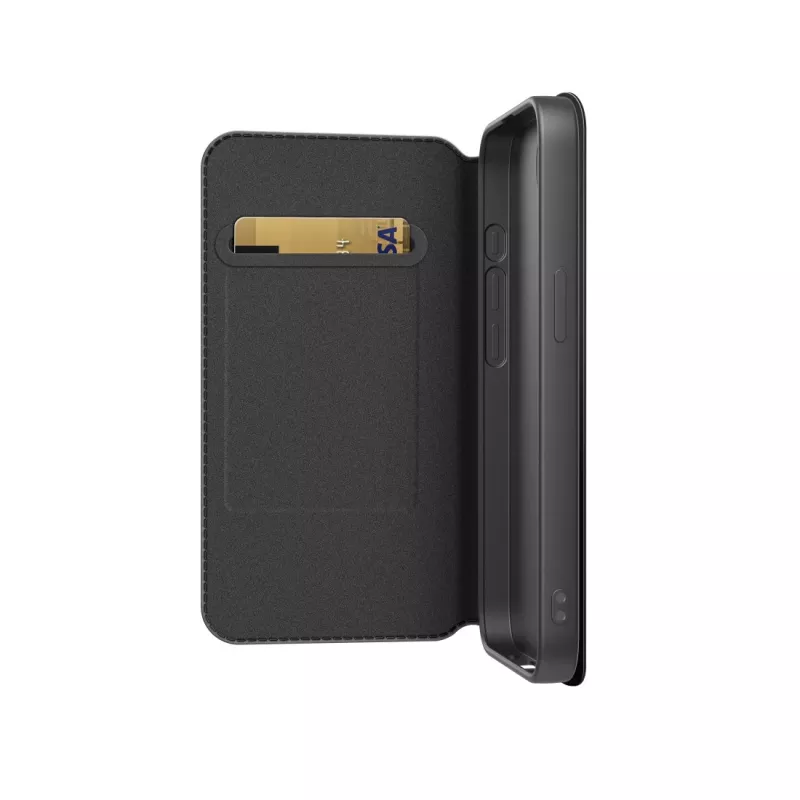 Capa Black Rock Booklet Slim Folio para Apple iPhone 16e/17e, preto 00229688