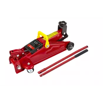 IWH Macaco de rodas 2 t, intervalo de elevação 125–330 mm, vermelho, hidráulico 010008