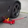 IWH Macaco de rodas 2 t, intervalo de elevação 125–330 mm, vermelho, hidráulico 010008