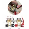 IWH 019056 Conector rápido de bateria, terminal de mola positivo e negativo, fecho rápido, com perno, 1 par