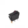 Interruptor basculante IWH com iluminação Vermelha 12V/24V 10A ON-OFF SPST 19029