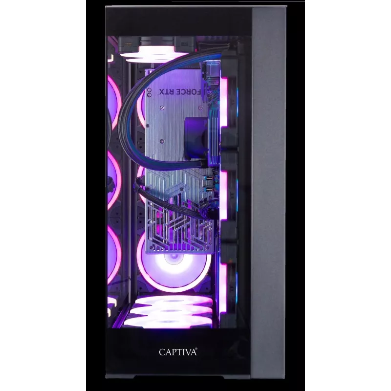 PC Desktop Gaming High-End Captiva R99-755 - AMD Ryzen 9 9950X3D, Radeon RX 9070 XT 16GB, 64GB RAM, 2TB SSD, Windows 11 Home