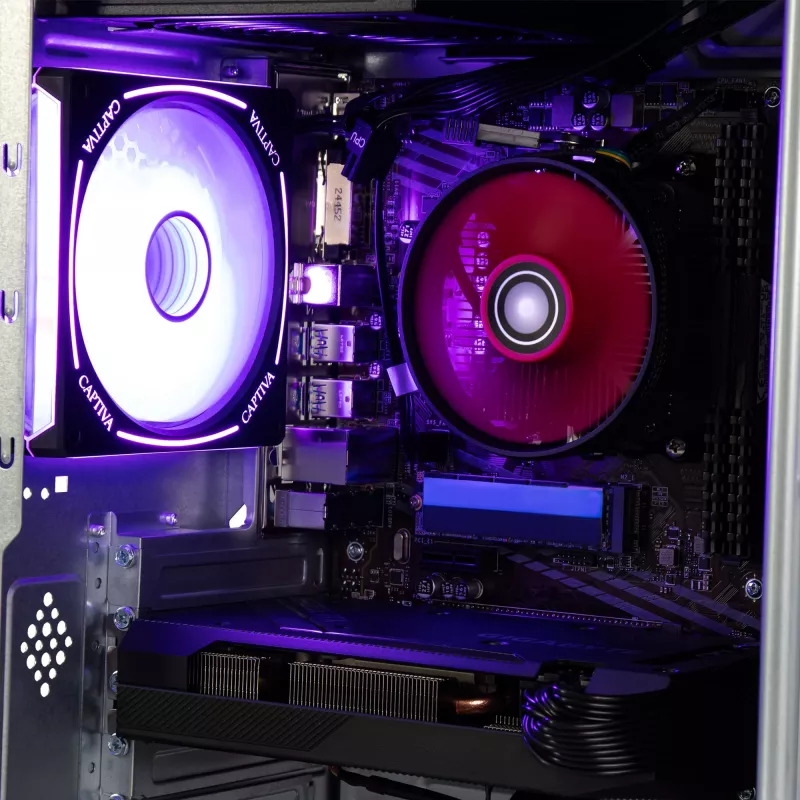 CAPTIVA PC Power Starter R86-138 computador desktop - AMD Ryzen 5 5600G, 32GB DDR4, 1TB NVMe SSD, Wi-Fi, Windows 11 Home