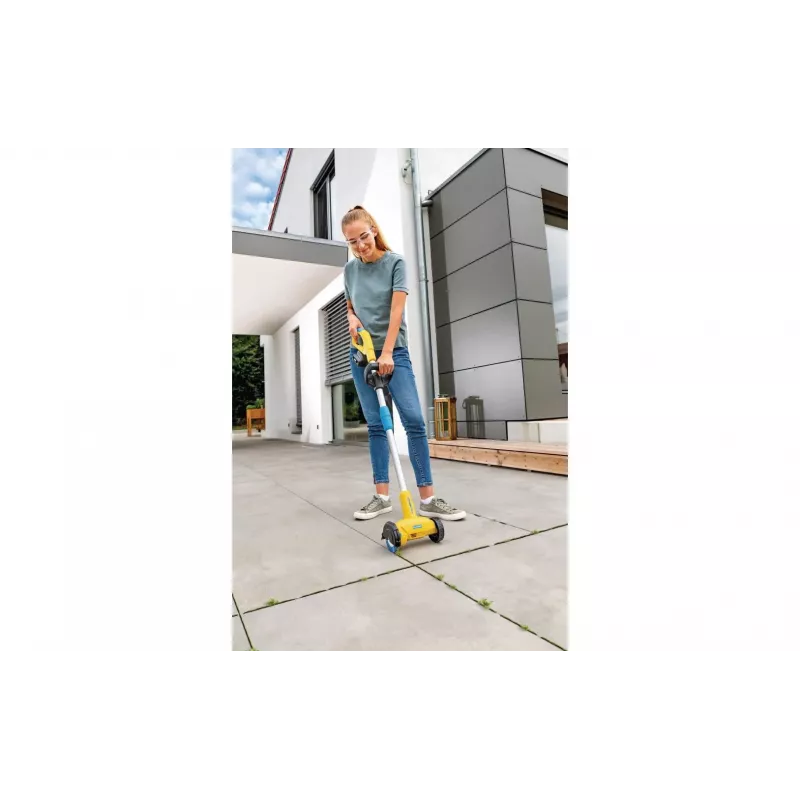 Gloria casa e jardim WeedBrush Li-Ion Power4All 18V limpa-juntas e escova para ervas daninhas (000288.0000)