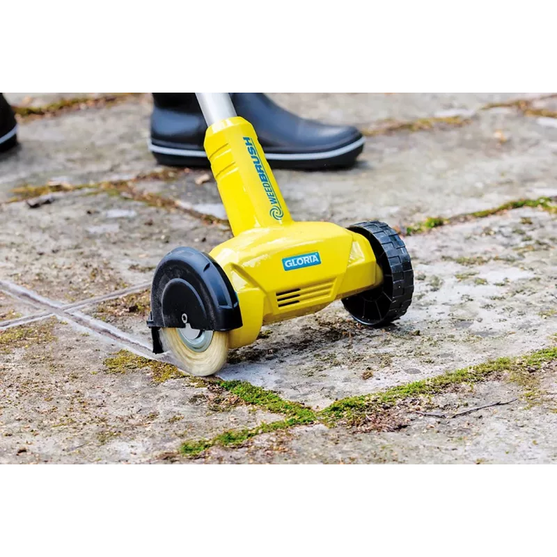 Gloria casa e jardim WeedBrush Li-Ion Power4All 18V limpa-juntas e escova para ervas daninhas (000288.0000)