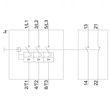 Siemens 3RV2021-1EA15 disjuntor