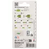 Bucha para pladur Fischer 532730 GK Green WH K NV 22 mm, 50 buchas e 50 parafusos, 4,5 x 35 mm, verde