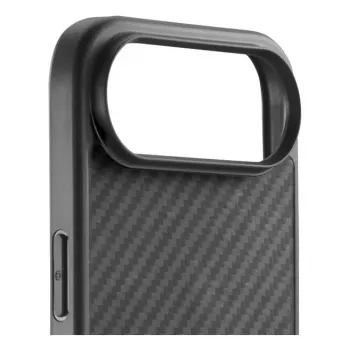 Capa robusta em carbono Black Rock para Apple iPhone Air, preto 00229698