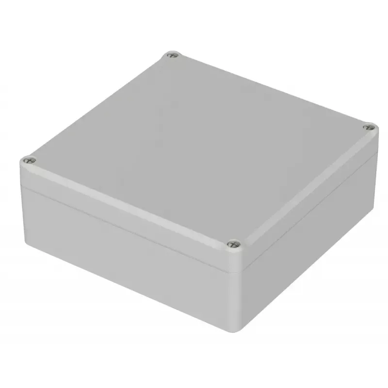 Bopla caixa universal 150 x 150 x 57 mm policarbonato cinzento claro (RAL 7035) EM 218, 1 unid. 62218300