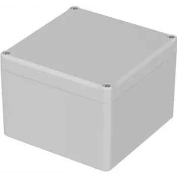 Bopla caixa universal 122 x 120 x 87 ABS cinzento claro (RAL 7035) ET 227 63227000