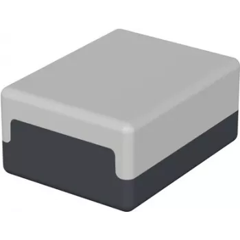 Bopla E 406 Caixa de poliestireno, cinzento, 65 x 50 x 30 mm, IP40, ligação por parafusos