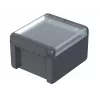 BOPLA EUROMAS II Caixa de parede, policarbonato, cinzento-grafite (RAL 7024), 151 x 125 x 90 mm, IP65, IK08, 96023234
