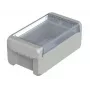 BOPLA Euromas II Caixa de parede, policarbonato, cinzento-claro (RAL 7035), 60 x 80 x 151 mm, IP65, IK07 96023125