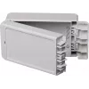 BOPLA CombiNorm-Compact caixa de parede, ABS, cinzento claro RAL 7035, 151 x 80 x 60 mm, IP65 96033125