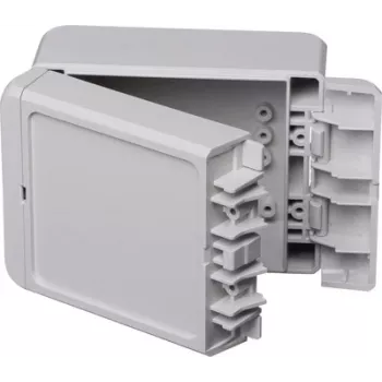 Bopla Bocube B 100806 ABS 7035 caixa de parede, 113 x 80 x 60 mm, cinzento claro (RAL 7035), IP66/IP67