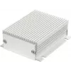 Bopla FILOTEC F 524-80 KWL caixa de perfil de alumínio, 55,3 x 24,4 x 80 mm, anodizado 97453080.H