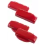 Bopla B SC HB PC-V0-3000 fecho de dobradiça policarbonato vermelho fogo RAL 3000 100 x 27 x 48,3 mm 96910000