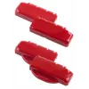 Bopla B SC HB PC-V0-3000 fecho de dobradiça policarbonato vermelho fogo RAL 3000 100 x 27 x 48,3 mm 96910000