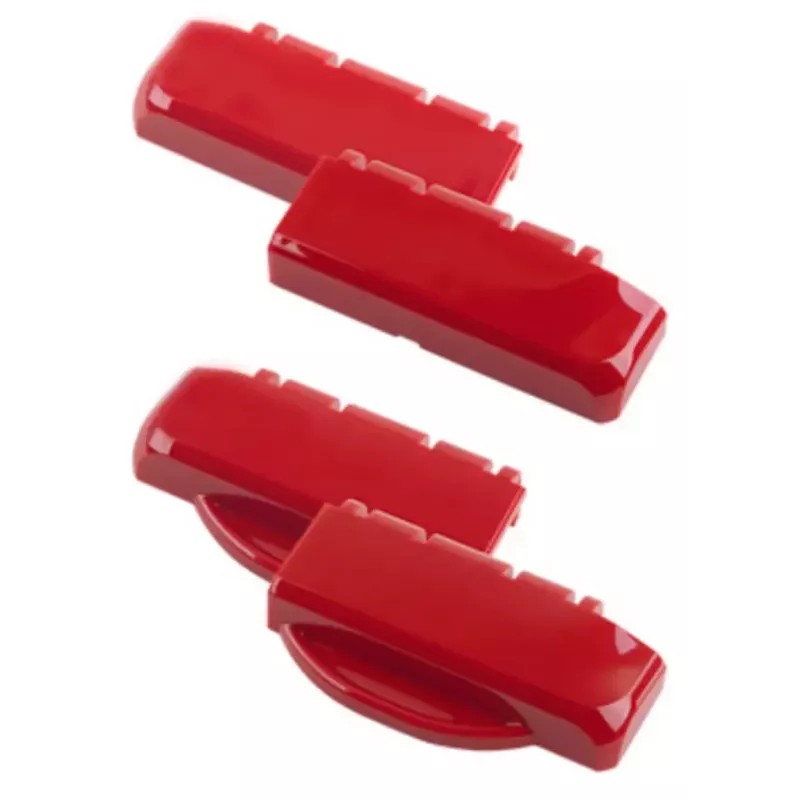 Bopla B SC HB PC-V0-3000 fecho de dobradiça policarbonato vermelho fogo RAL 3000 100 x 27 x 48,3 mm 96910000