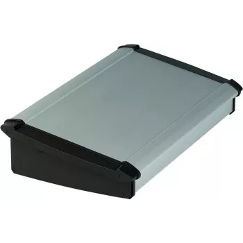 Bopla TOPLINE ATPH 1850-250 caixa de consola, 250 x 181 x 53 mm, alumínio fundido, cinzento grafite (RAL 7024) 92850250.MT1