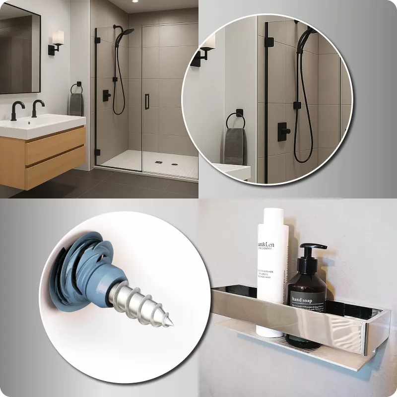 TOX AQUA STOP PRO conjunto de buchas com parafusos, 6 x 38 mm, 40 unid. 014271011