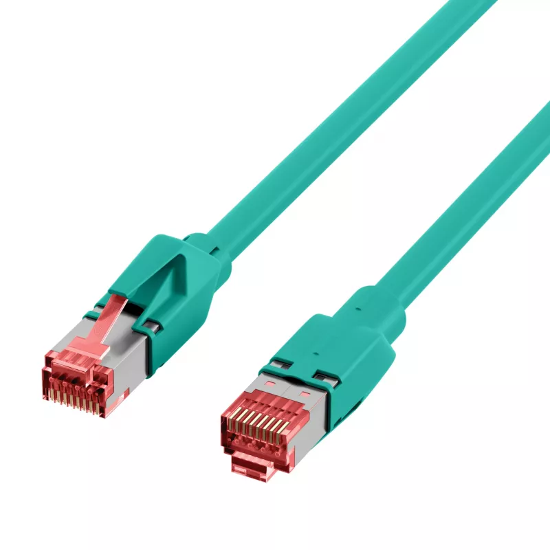 EFB-Elektronik cabo de patch Cat.6A S/FTP LSZH, RJ45, verde, 25 m K8053.25