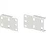 EFB PRO-PDU01.GR Conjunto de Suportes de Montagem para PDU, 1 U, RAL 7035 Cinzento Claro, 2 Unid.