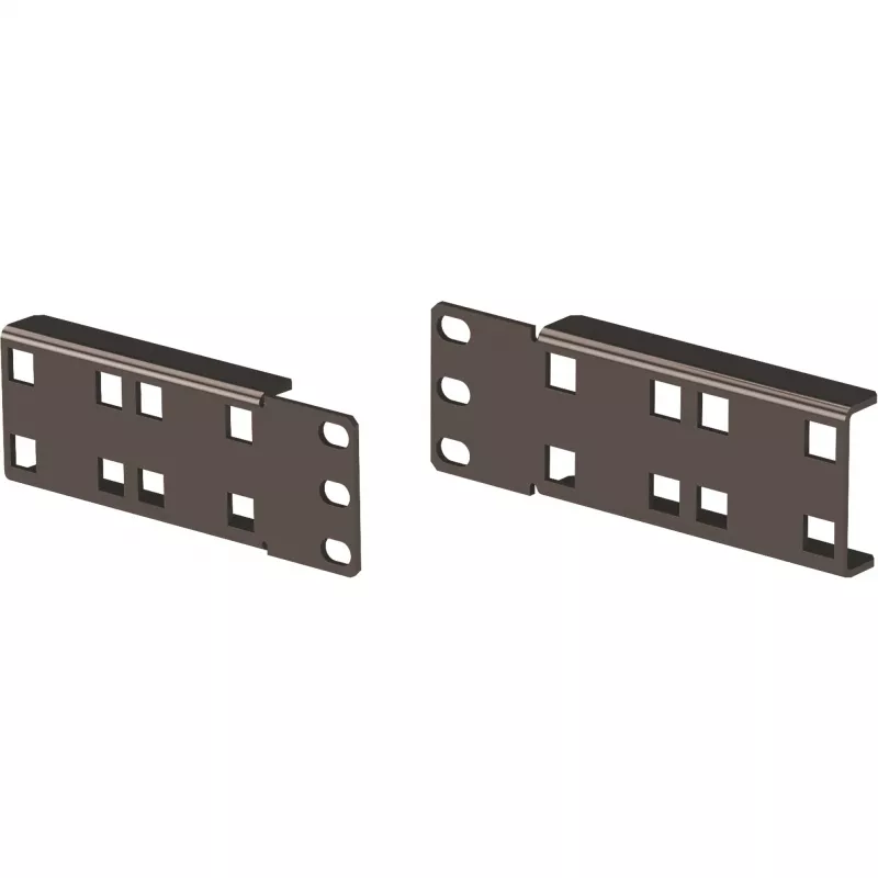 EFB PRO-PDU01.GR Conjunto de Suportes de Montagem para PDU, 1 U, RAL 7035 Cinzento Claro, 2 Unid.