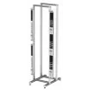 EFB PRO-PDU01.GR Conjunto de Suportes de Montagem para PDU, 1 U, RAL 7035 Cinzento Claro, 2 Unid.