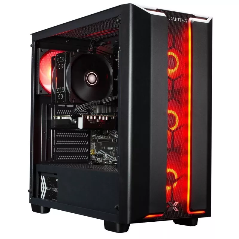 Captiva PC Advanced Gaming R98-899 (Ryzen 7 9700X/RTX5060 Ti 8GB GDDR7/SSD 1TB/16GB/WLAN/sem SO)