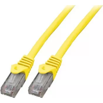 EFB-Elektronik Cabo de Patch Cat.5e U/UTP LSZH CCA, RJ45, Amarelo, 30 m K8110GE.30