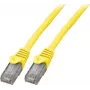 EFB-Elektronik Cabo de Patch Cat.5e U/UTP LSZH CCA, RJ45, Amarelo, 30 m K8110GE.30