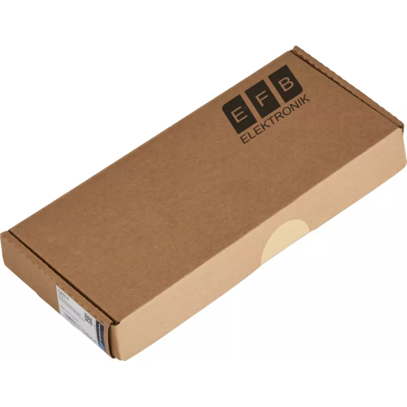 EFB E-20094-24 RJ45 Keystone Slimline/Shortbody Cat.6A Certificado por Componentes Prateado, 24 Unid.