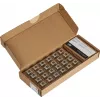 EFB E-20094-24 RJ45 Keystone Slimline/Shortbody Cat.6A Certificado por Componentes Prateado, 24 Unid.