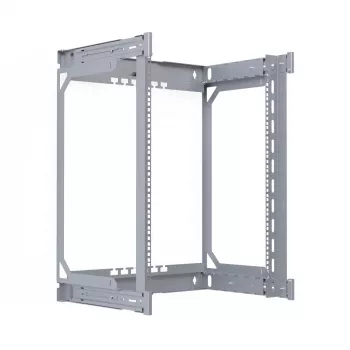 EFB Elektronik WGX-BF15 Estrutura Traseira para Armário de Parede X-Rack, 15U, 600x766mm, Galvanizado