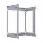 EFB Elektronik WGX-BF15 Estrutura Traseira para Armário de Parede X-Rack, 15U, 600x766mm, Galvanizado