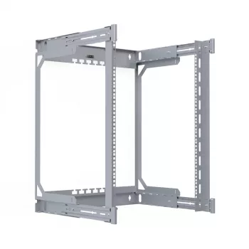 EFB Elektronik WGX-BF15 Estrutura Traseira para Armário de Parede X-Rack, 15U, 600x766mm, Galvanizado
