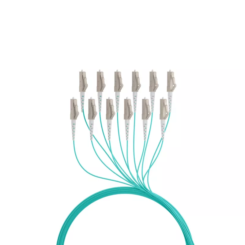 EFB Elektronik Cabo trunk U-DQ ZN BH OM3 12G 1x12 LC-LC 100m Dca LSZH - 100 m O8342S100OM3
