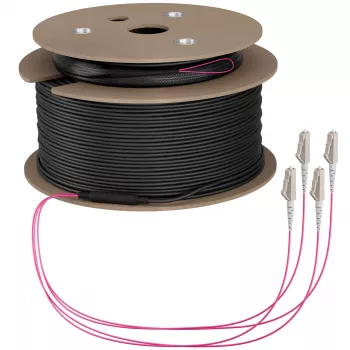 EFB Elektronik Cabo trunk U-DQ ZN BH OM4 4G 1x4 LC-LC 180m Dca LSZH O8303S180OM4