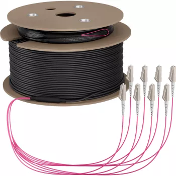 EFB Elektronik Cabo trunk U-DQ ZN BH OM4 8G 1x8 LC-LC 70m Dca LSZH - 70 m (O8322S70OM4)