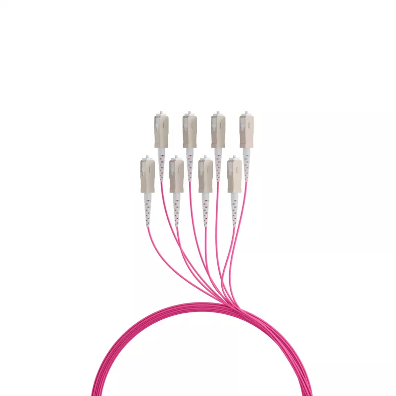 EFB Elektronik Cabo trunk U-DQ ZN BH OM4 8G 1x8 SC-SC 30m Dca LSZH O8321S30OM4