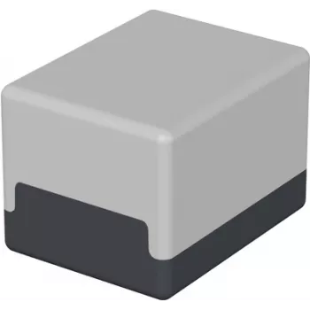 Caixa de poliestireno BOPLA E 408, cinzento, 65 x 50 x 45 mm, IP40, ligação por parafusos