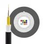 Cabo de fibra ótica INFRALAN A-DQ(ZN)B2Y OM3 12G (1x12) Fca 2000N preto 5,8 mm A12M3F1